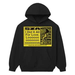 I DID IT ALL FOR LOVE NORTH AMERICA TOUR HOODIE