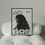 SOS SZA Portrait Poster