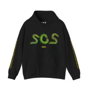 SZA LANA SIGNATURE BLACK ARM TOUR DATES HOODIE