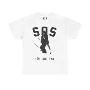 SZA SIGNATURE KILL BILL TOUR WHITE TEE