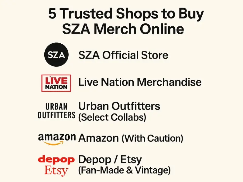 5 Trusted Shops to Buy SZA Merch Online 5 Trusted Shops to Buy SZA Merch Online